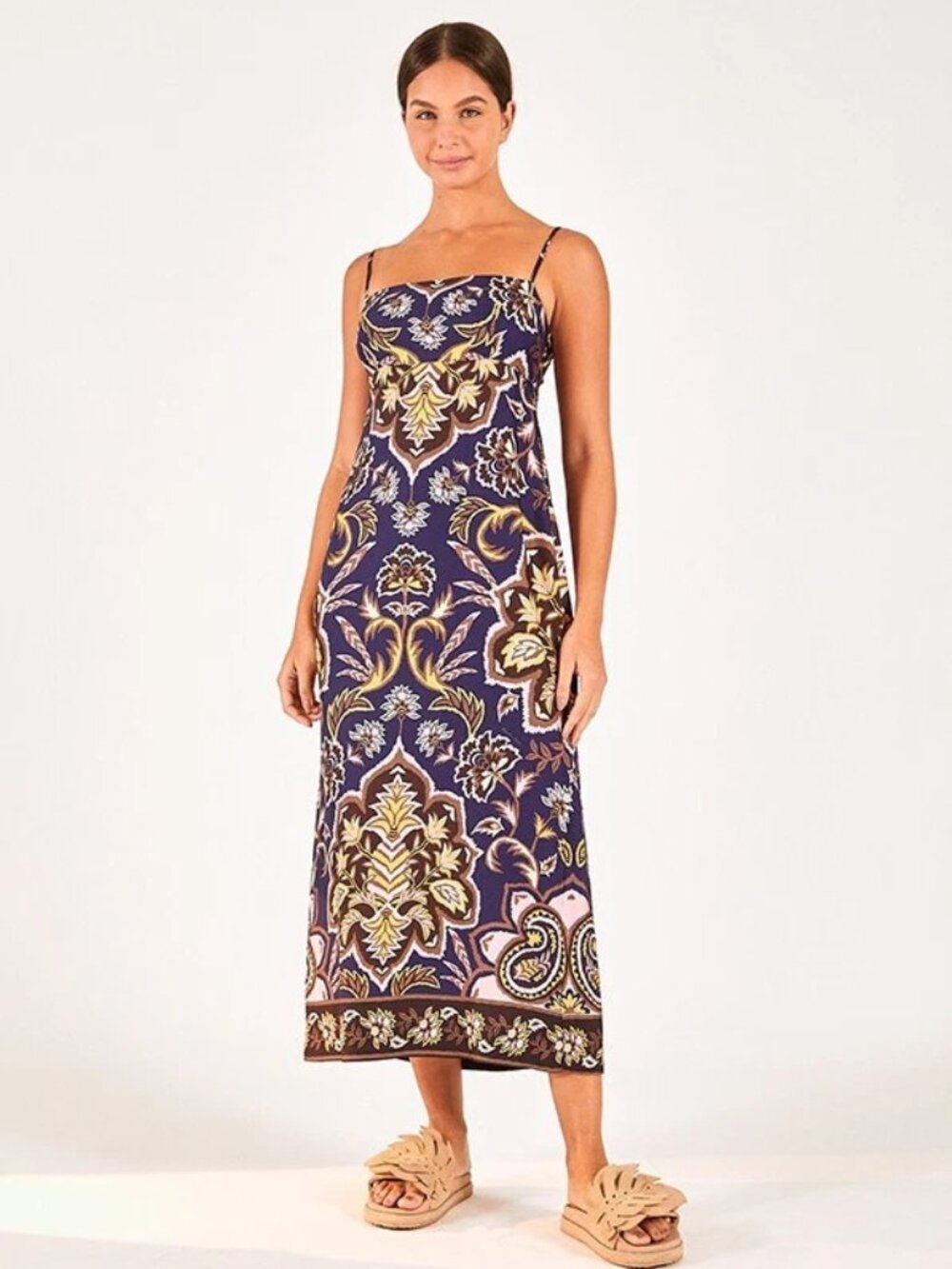 NWT FARM RIO DRESS SIZE MEDIUM PACK4783 DI55